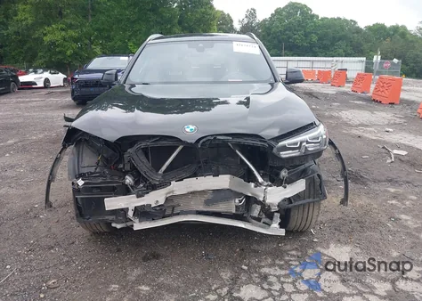 2023 BMW X3 Sdrive30I из США, поврежденный, VIN 5UX43DP04P9S20204